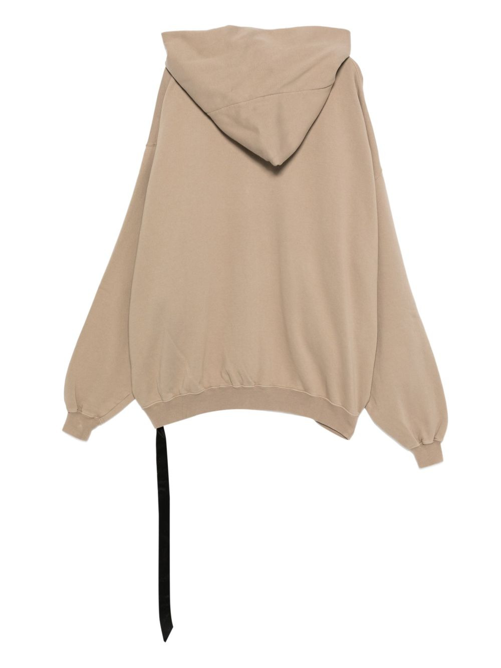 Megamountain asymmetrical zip-fastening hoodie - 2