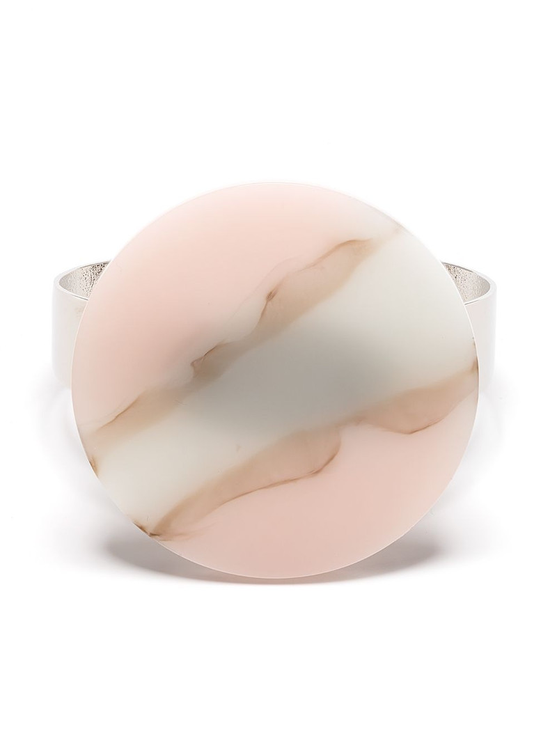 disc-detail cuff bracelet 1
