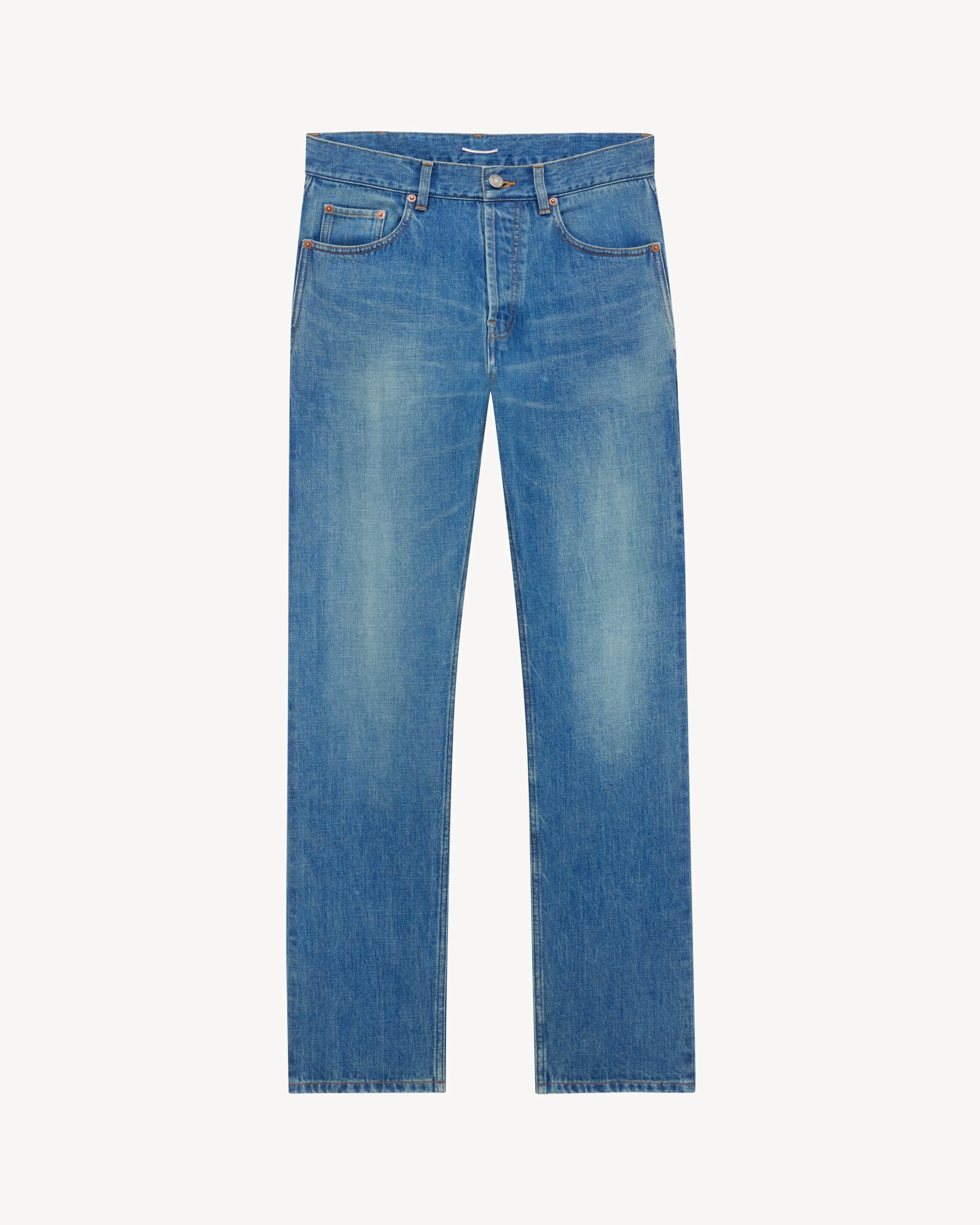 MICK LONG JEANS IN NORWEGIAN BLUE DENIM - 1