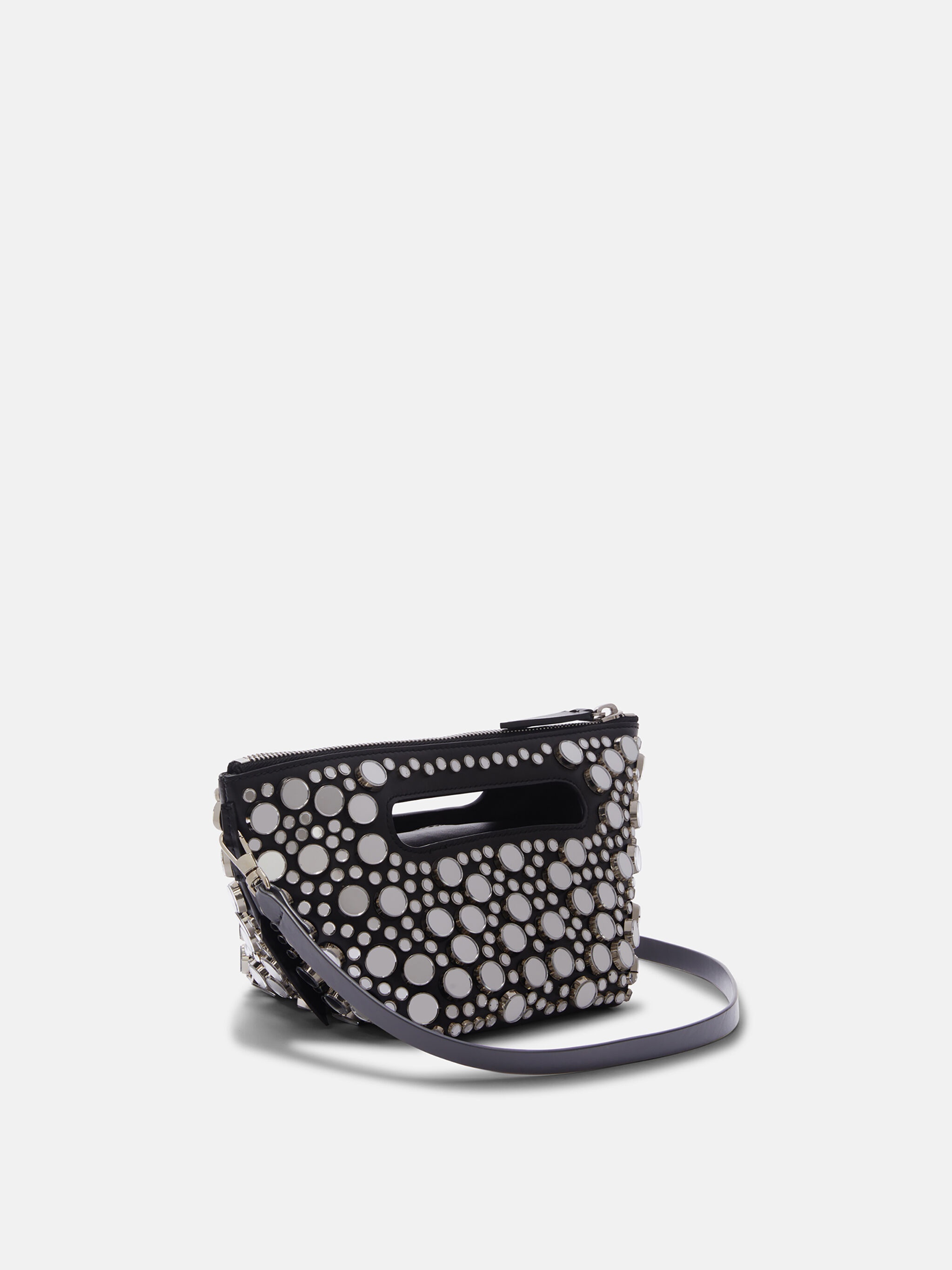 ''VIA DEI GIARDINI 15'' BLACK TOTE BAG - 3