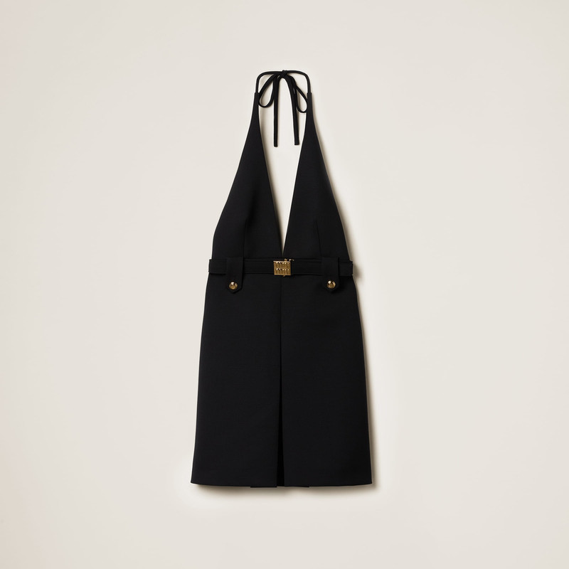 Grain de poudre halter dress - 1