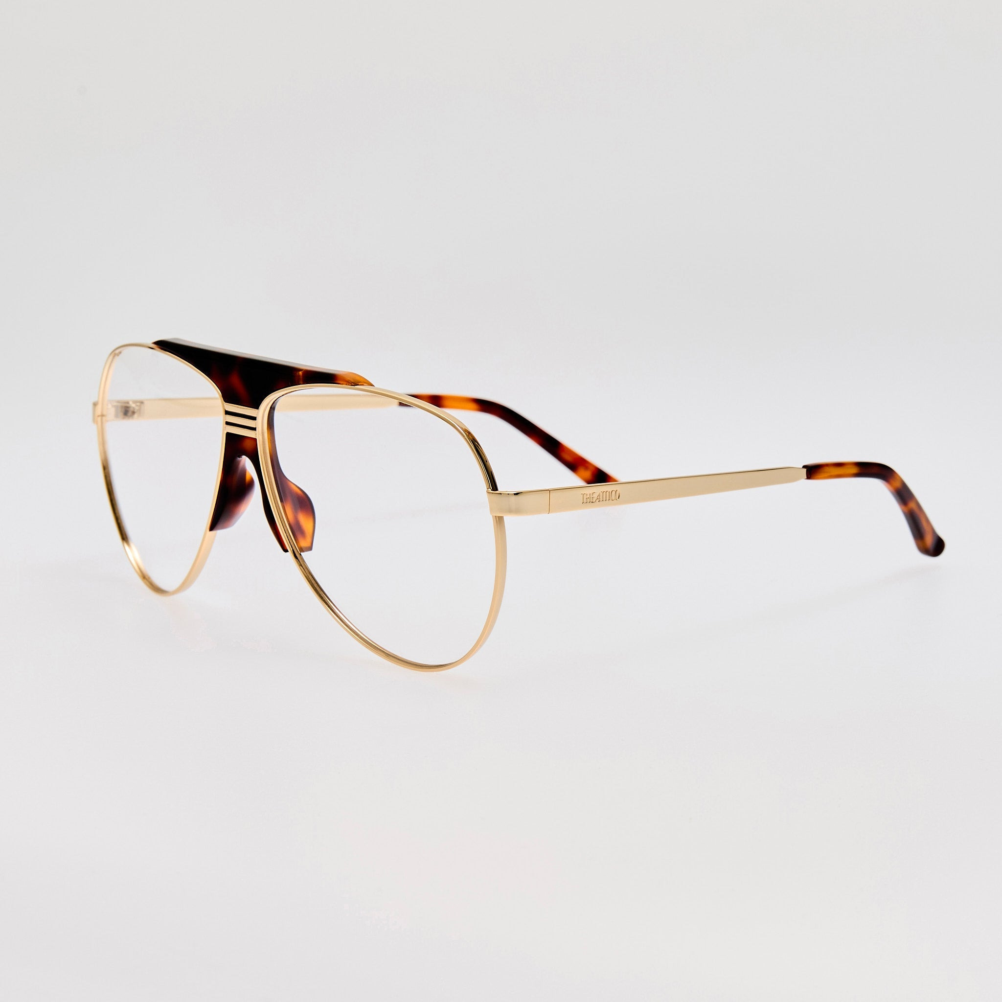 Aviator Optical in Gold - 2