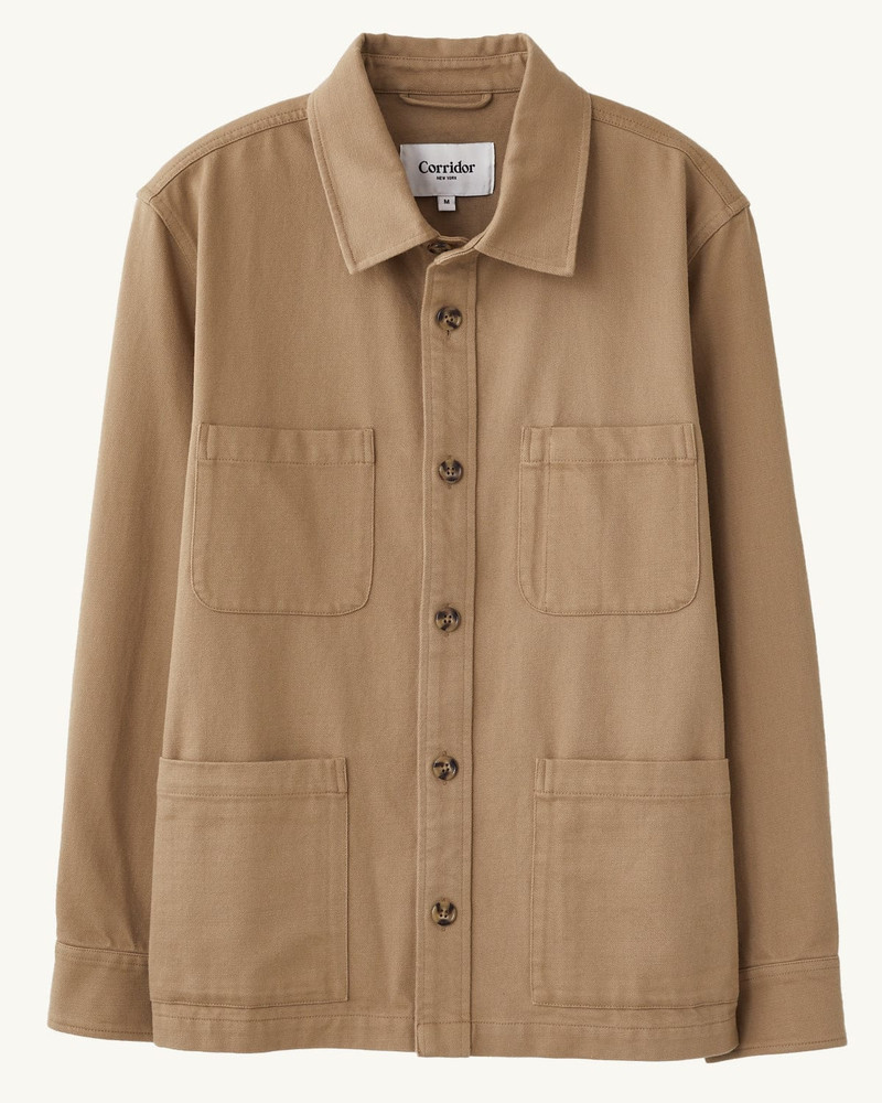 MISHA OVERSHIRT - TAN 1