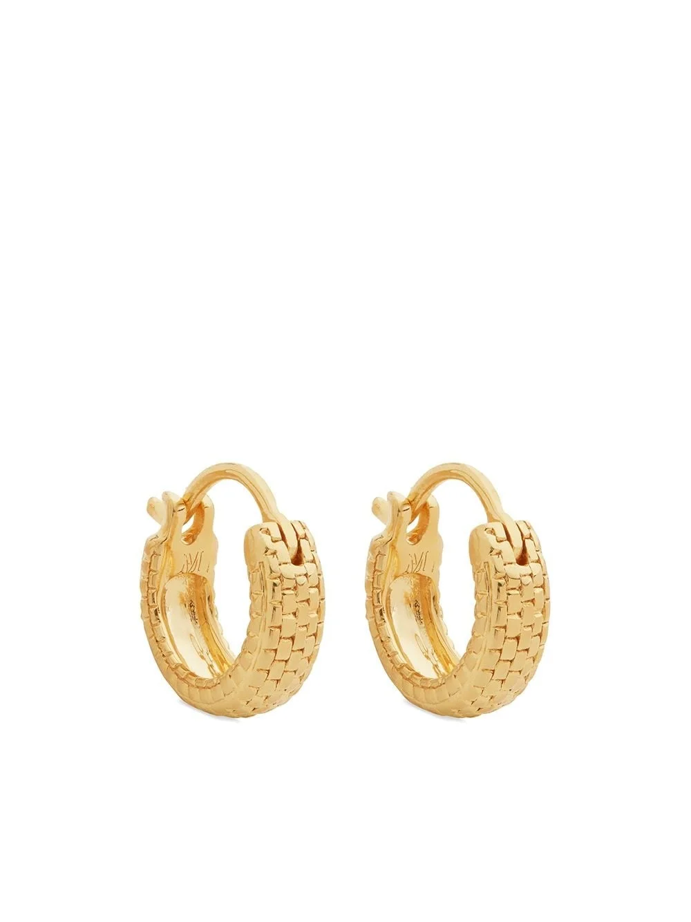 Heirloom huggie earrings - 1