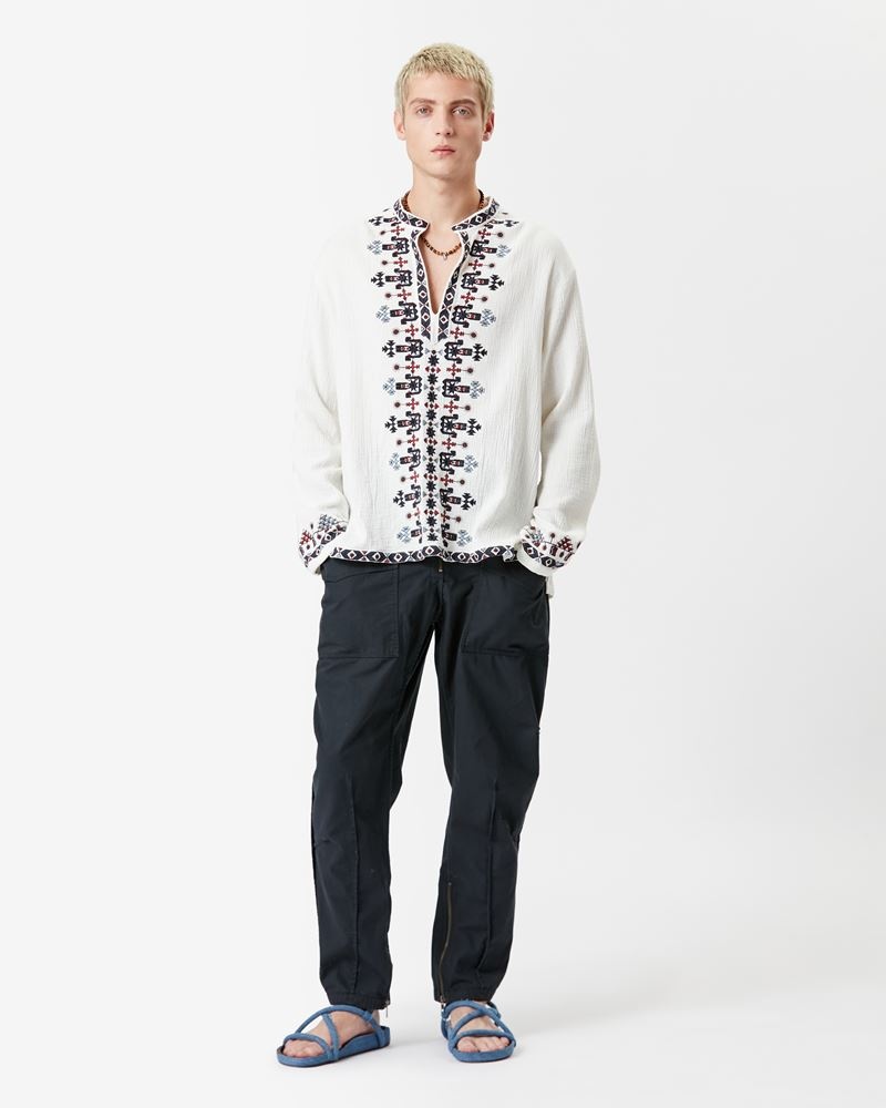 TILSENO COTTON TROUSERS - 2