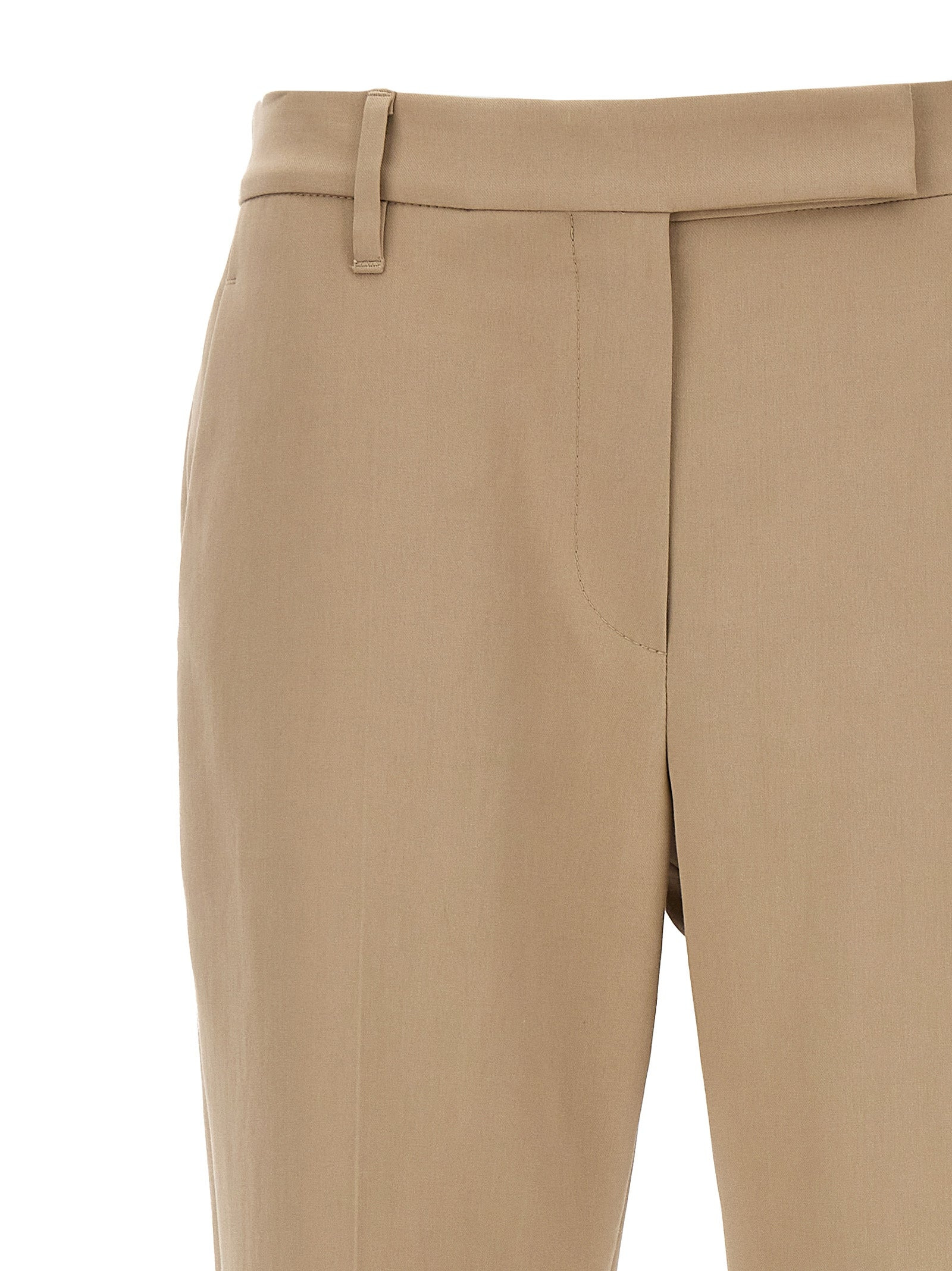 Cigarette Pants Beige - 3