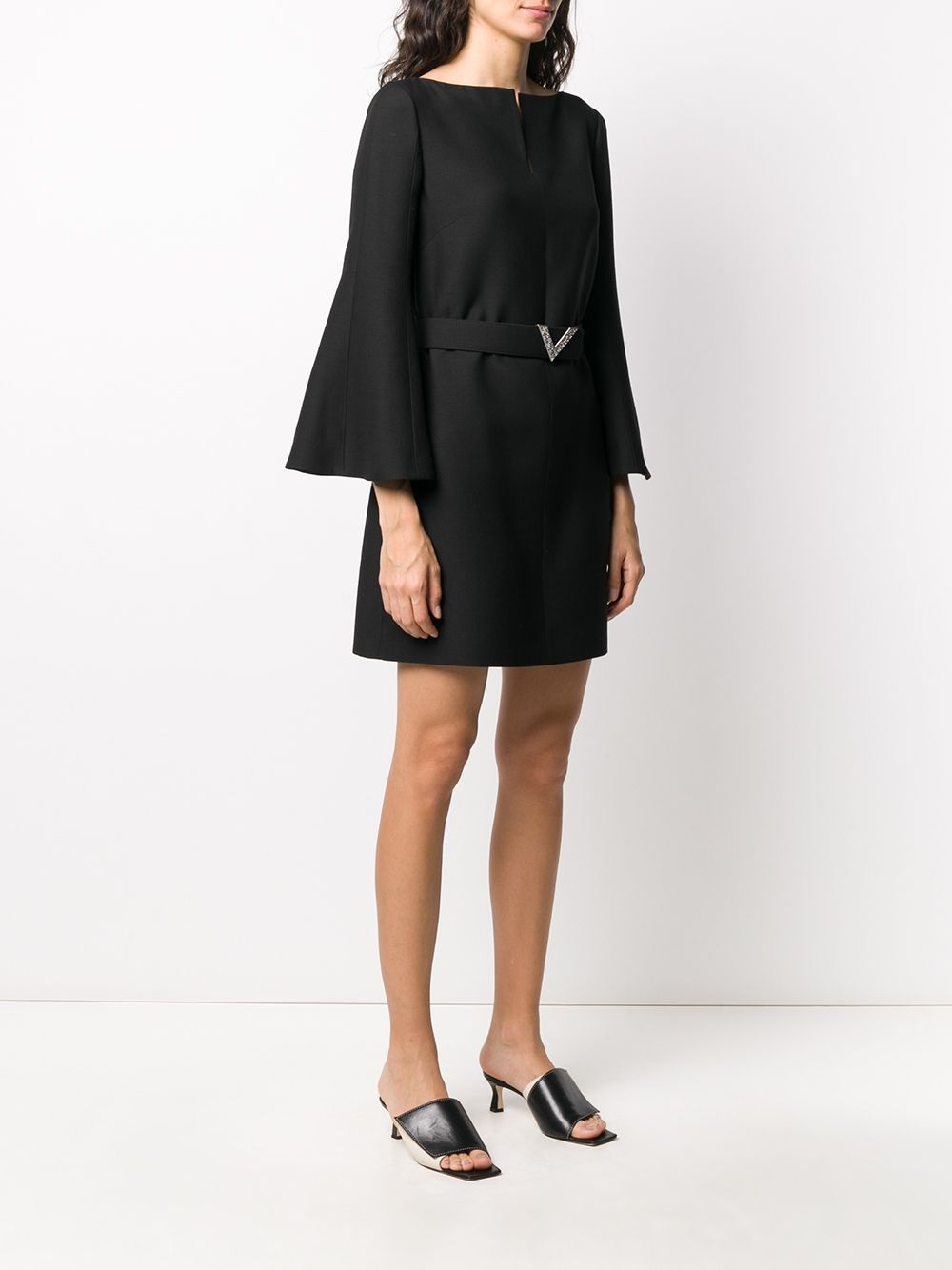 V belt dress - 3