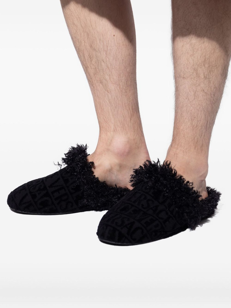 logo trimmed slippers 4