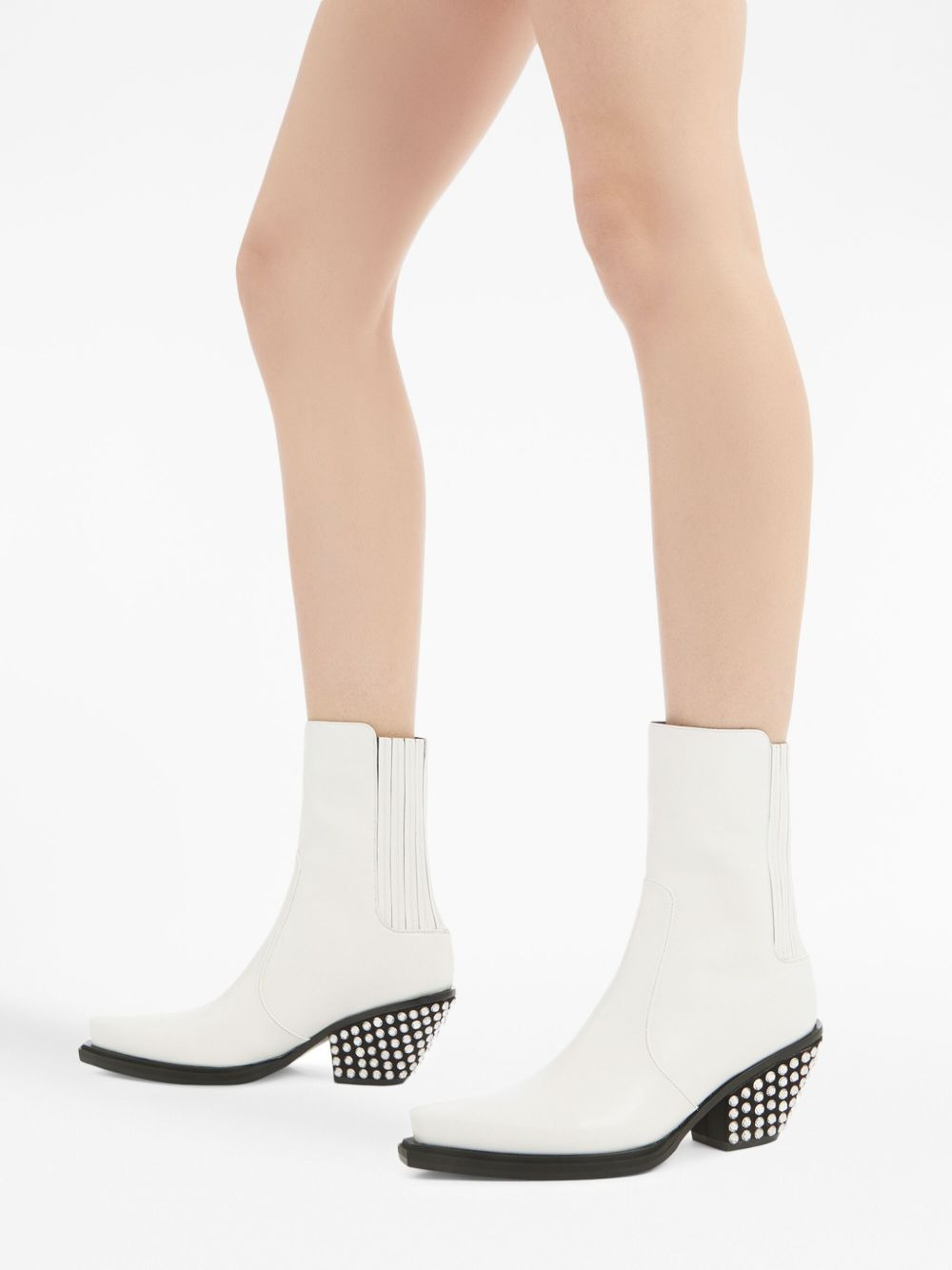 Yanhira 55mm leather boots - 5