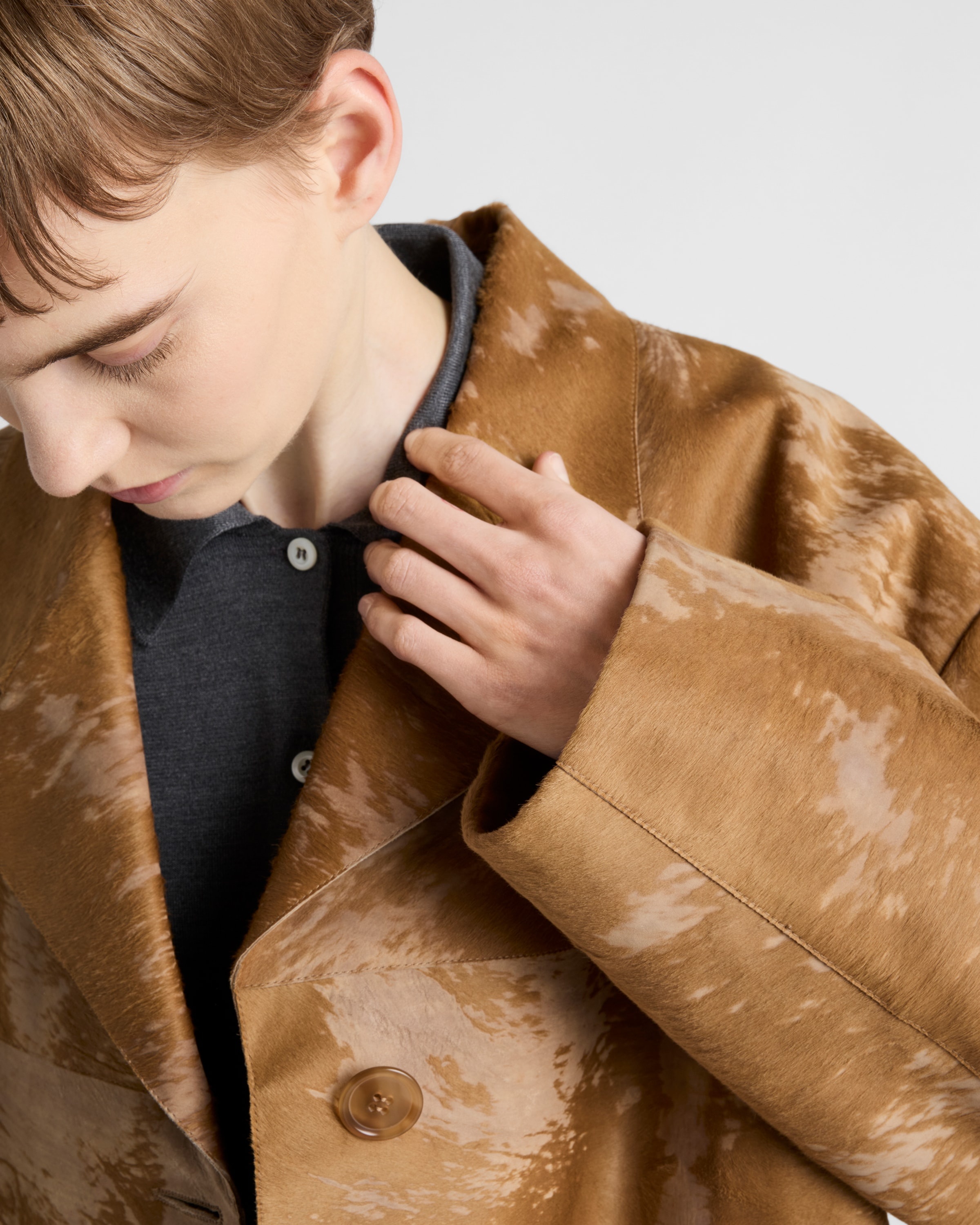 Leather coat - 4