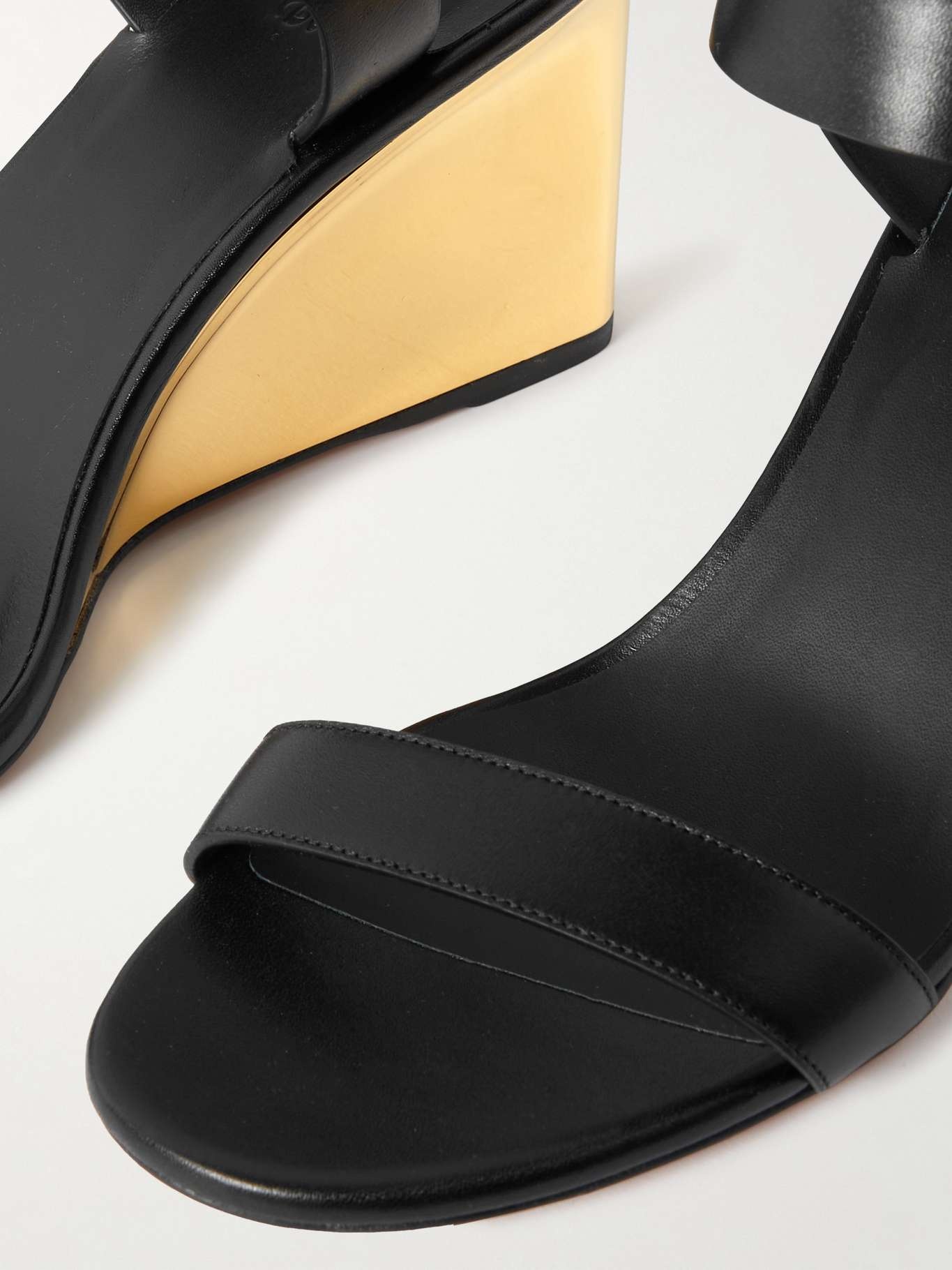+ NET SUSTAIN Rebecca leather sandals - 4