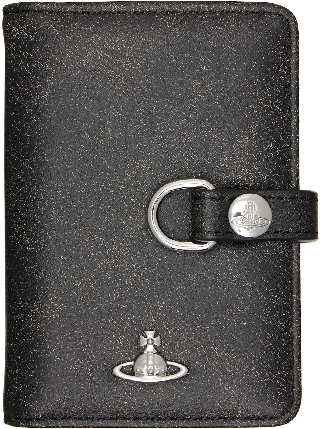 Black Vertical Flap Card Holder - 1