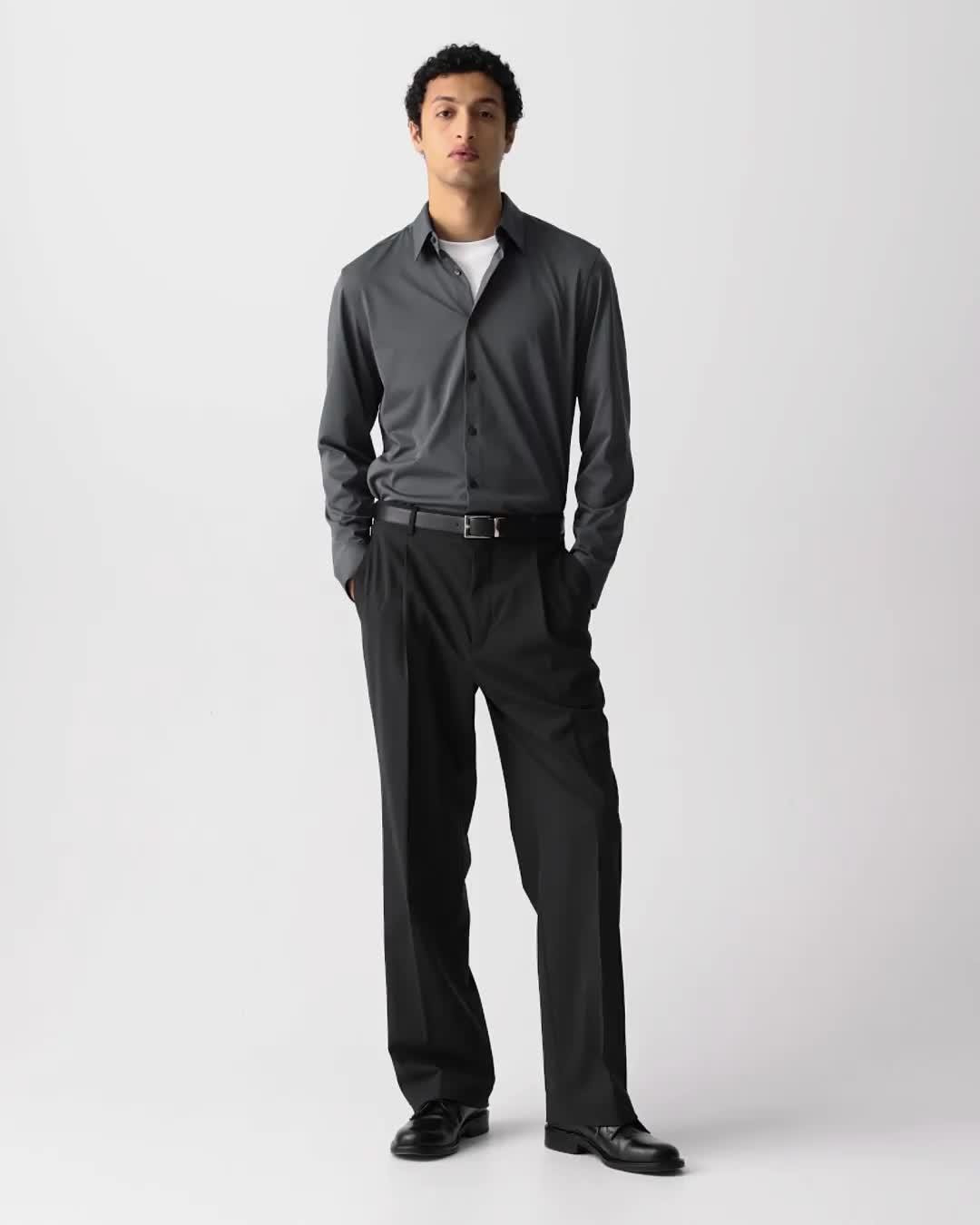 Sylvain Shirt in Structure Knit - 7