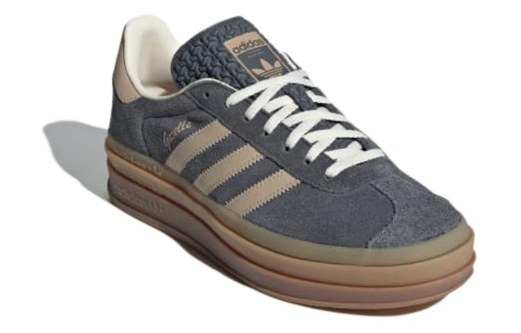 (WMNS) adidas Gazelle Bold 'Grey Magic Beige Gum' IE0428 - 3