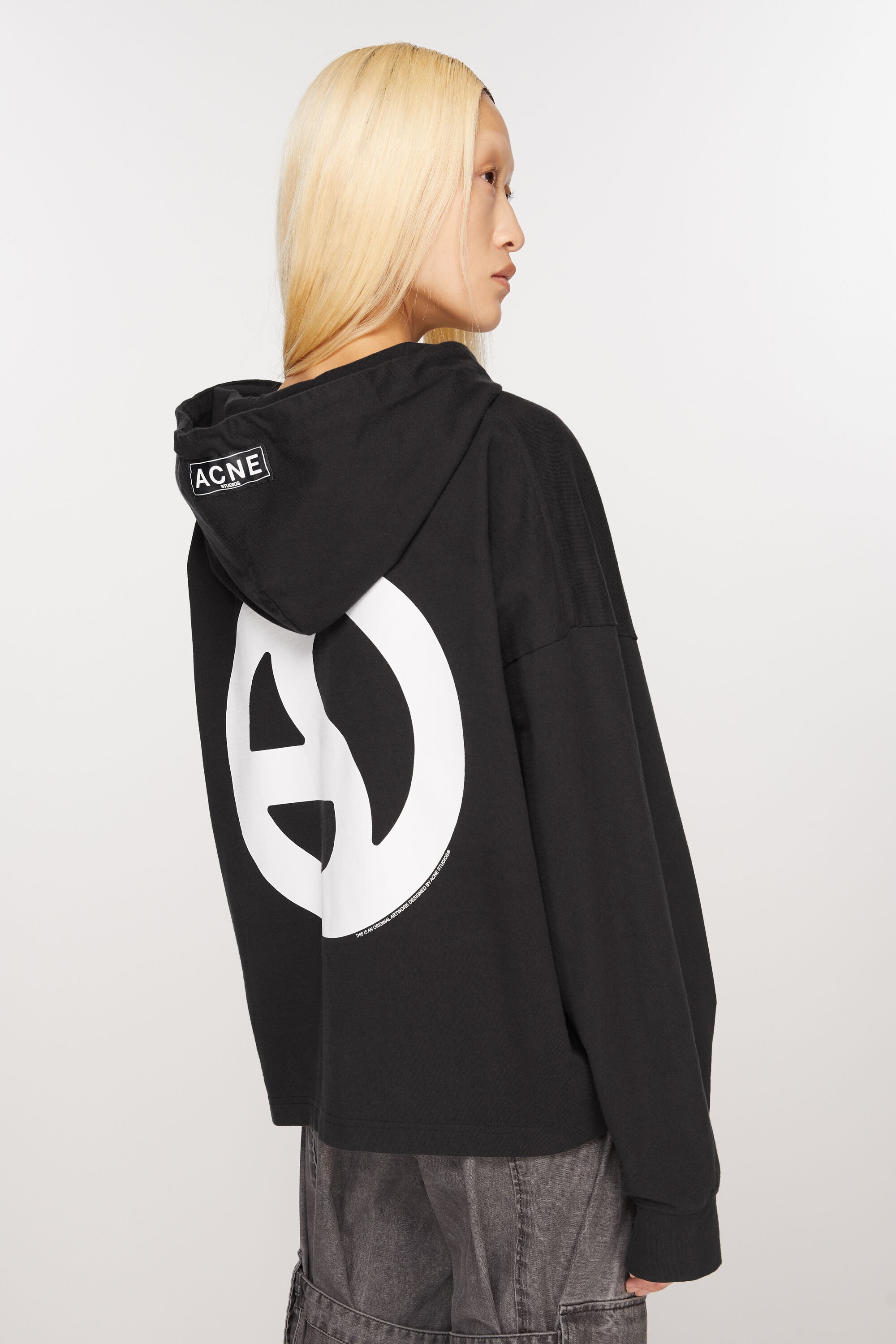 Hooded sweater - Black - 3