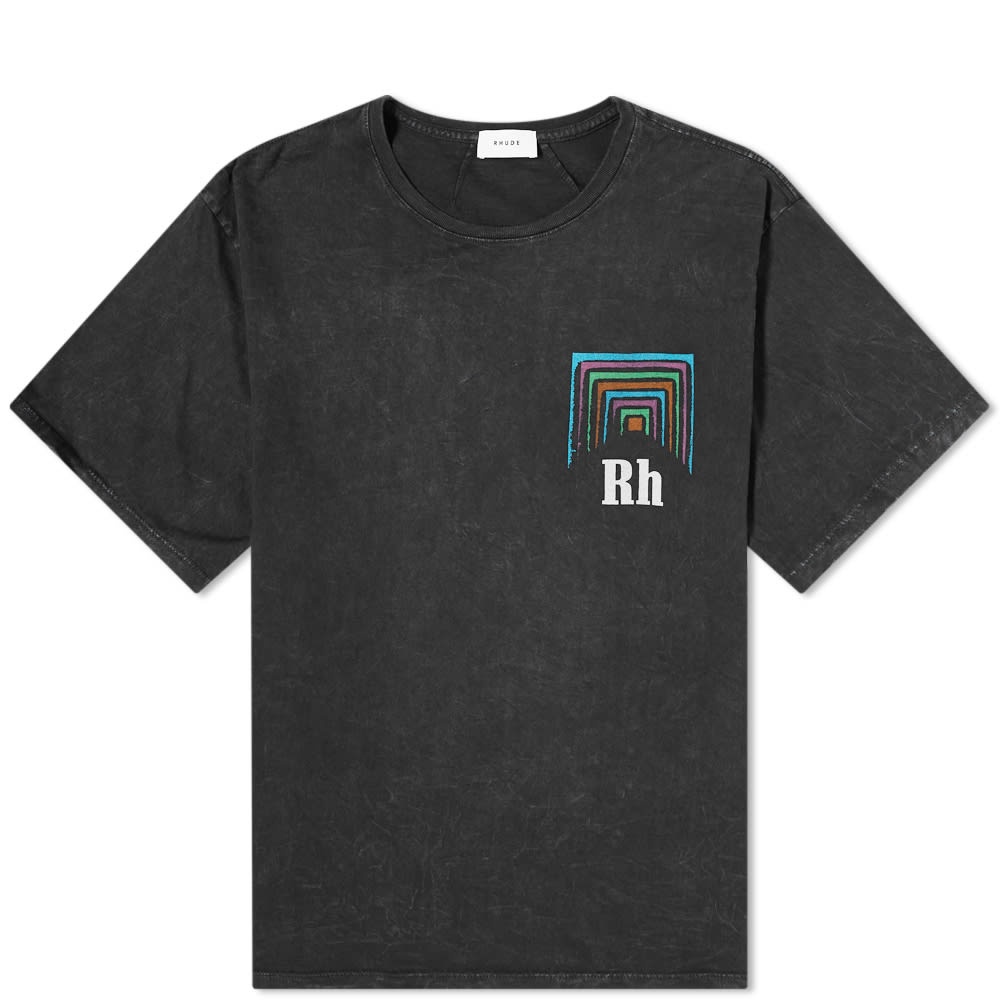 Rhude Neon Box Perspective Tee - 1