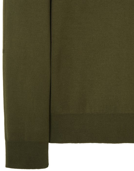 545FA SOFT COTTON DOUBLE FACE CONSTRUCTION MILITARY GREEN - 5