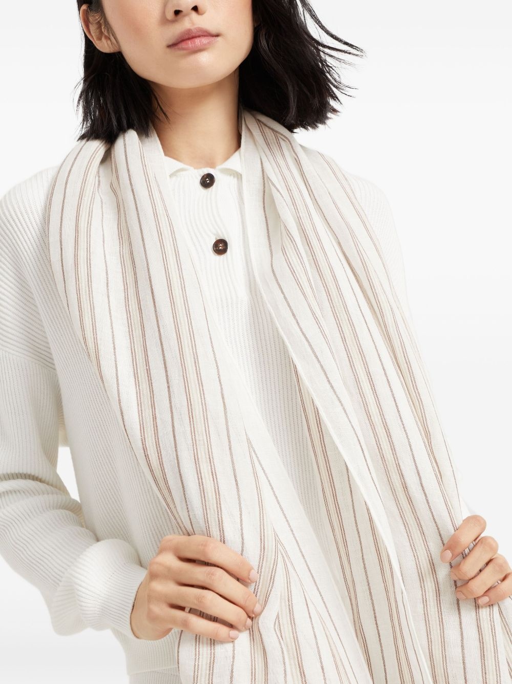 striped scarf - 5