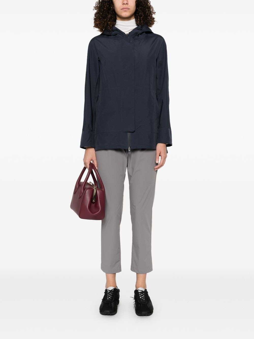 コート HERNO Reversible maxi jacket Herno Quilted reversible long length front pockets | The