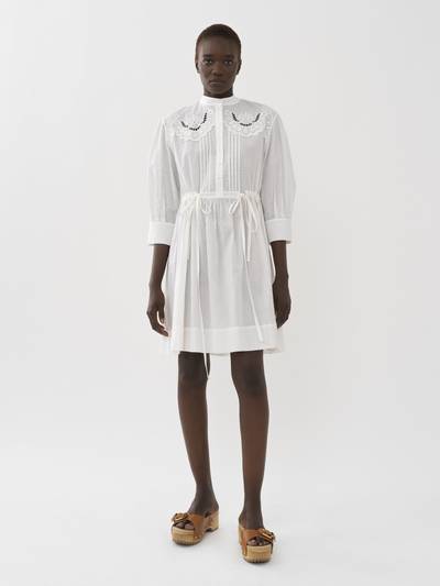 See by Chloé EMBROIDERED SHIRT DRESS outlook