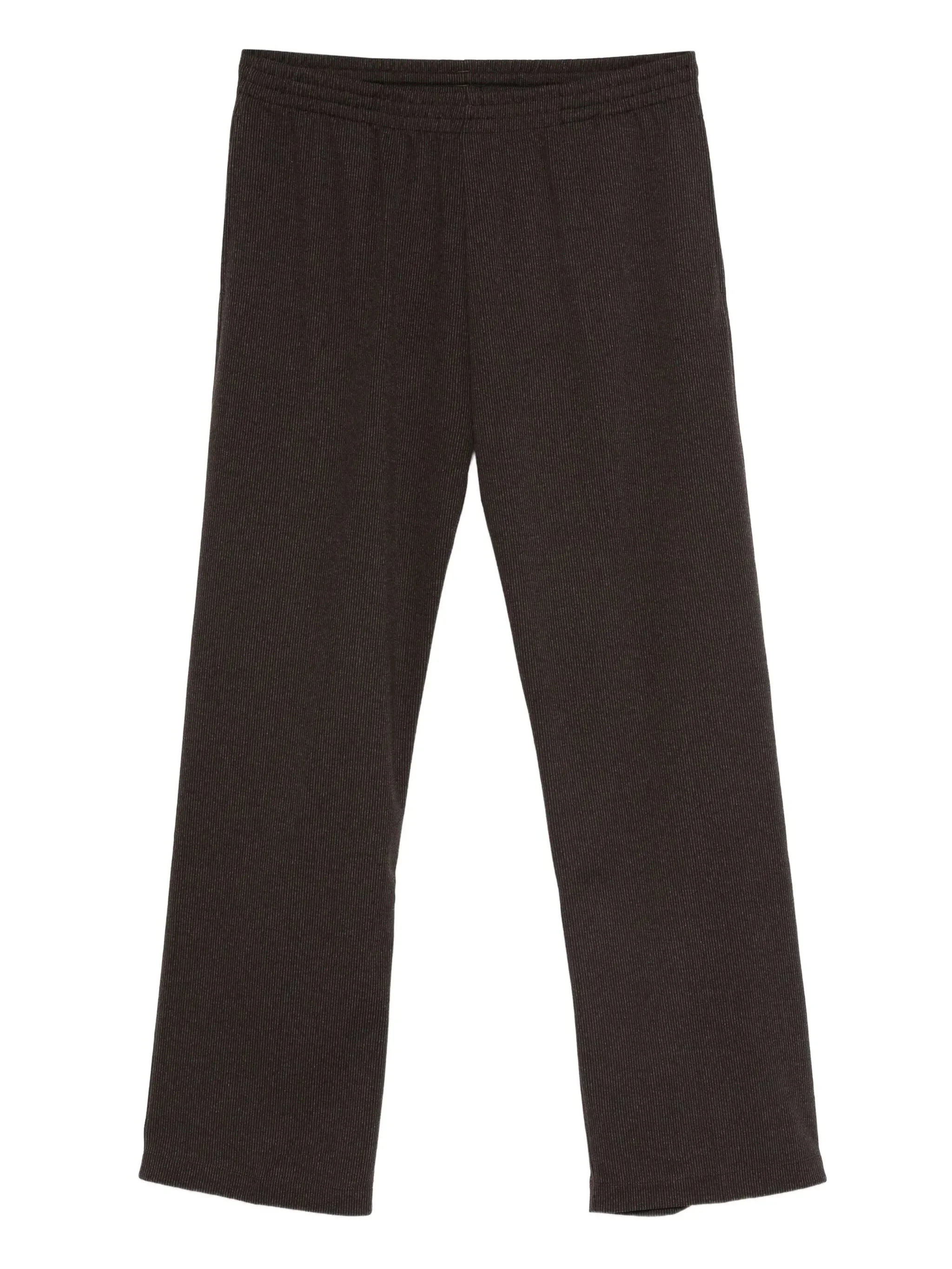 pinstripe-pattern trousers - 1