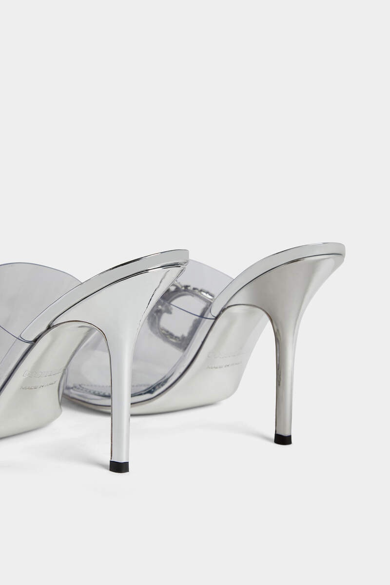 TRANSPARENT QUEEN  SANDALS - 5