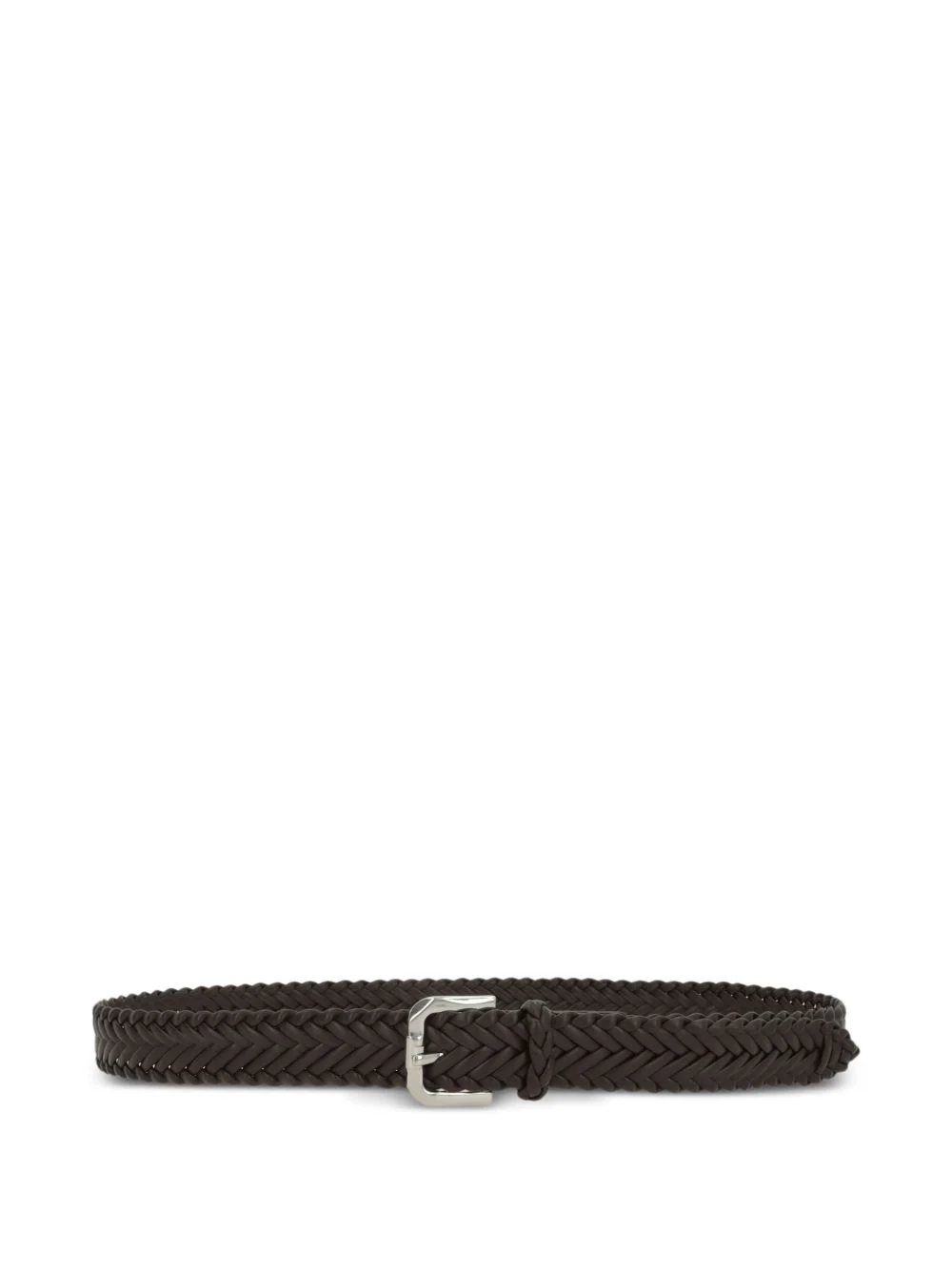 woven buckle belt - 1