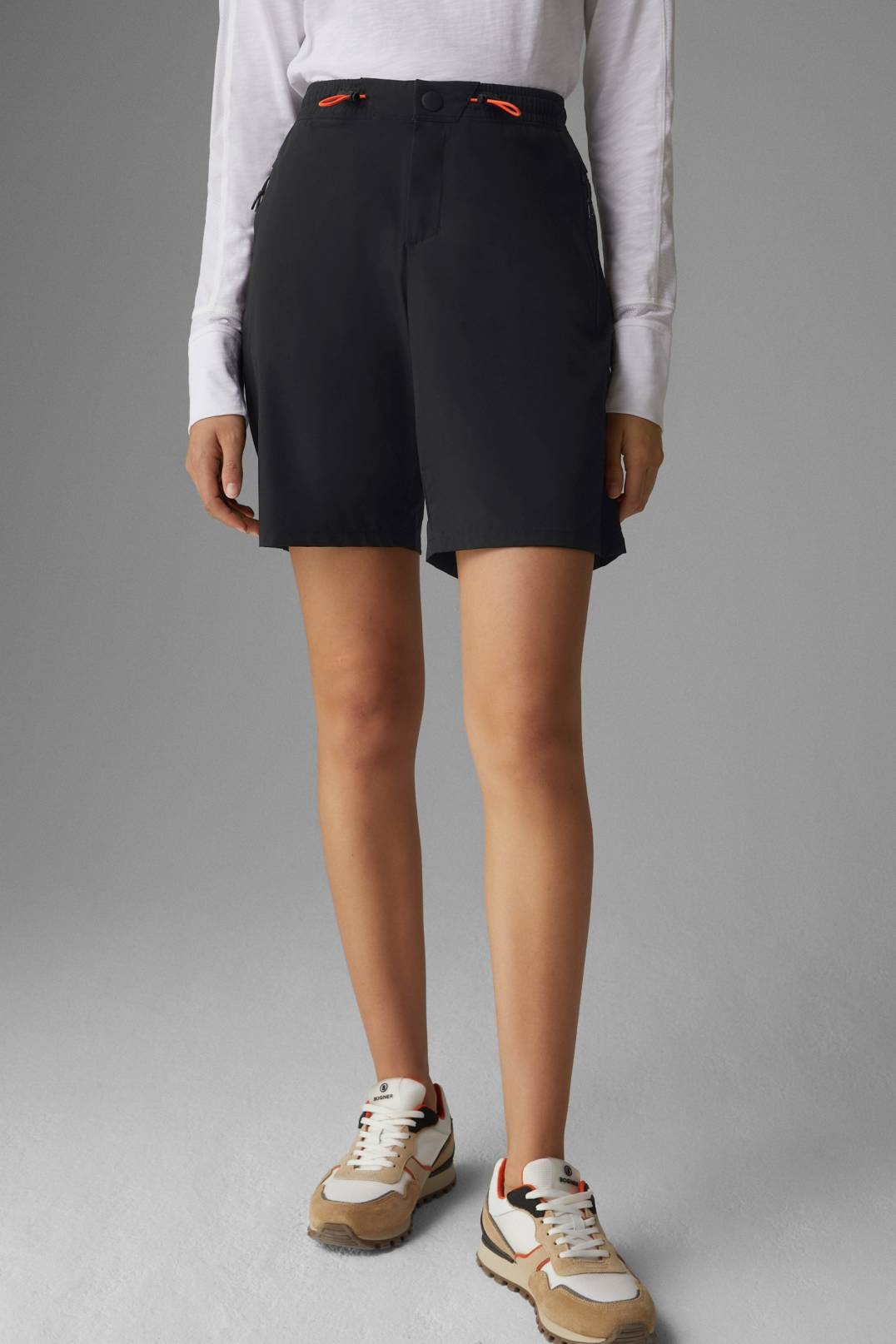 ROBERTA FUNCTIONAL SHORTS IN BLACK - 2