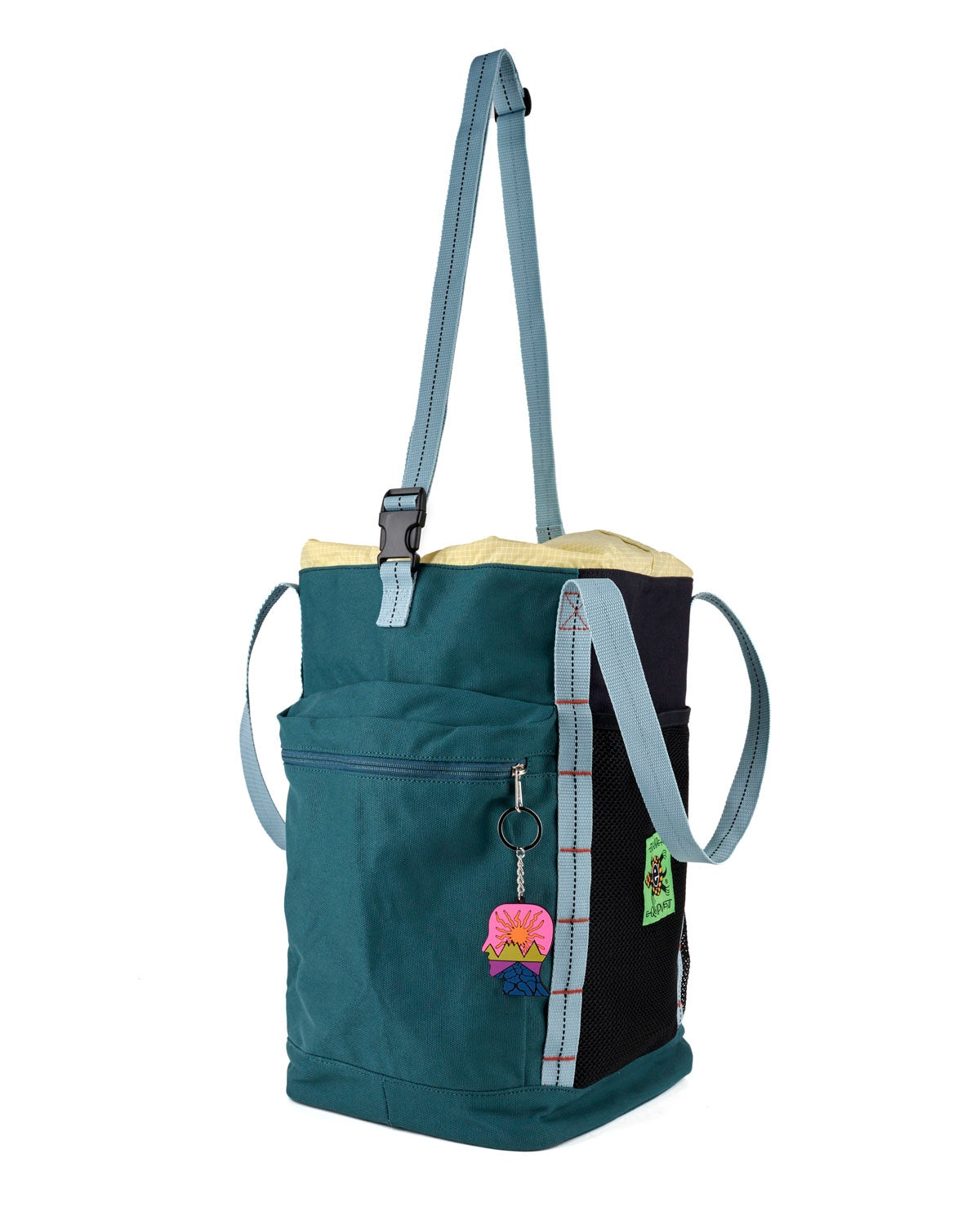 Brain Dead Equipment Cotton Canvas Utility Bag - Teal - 3