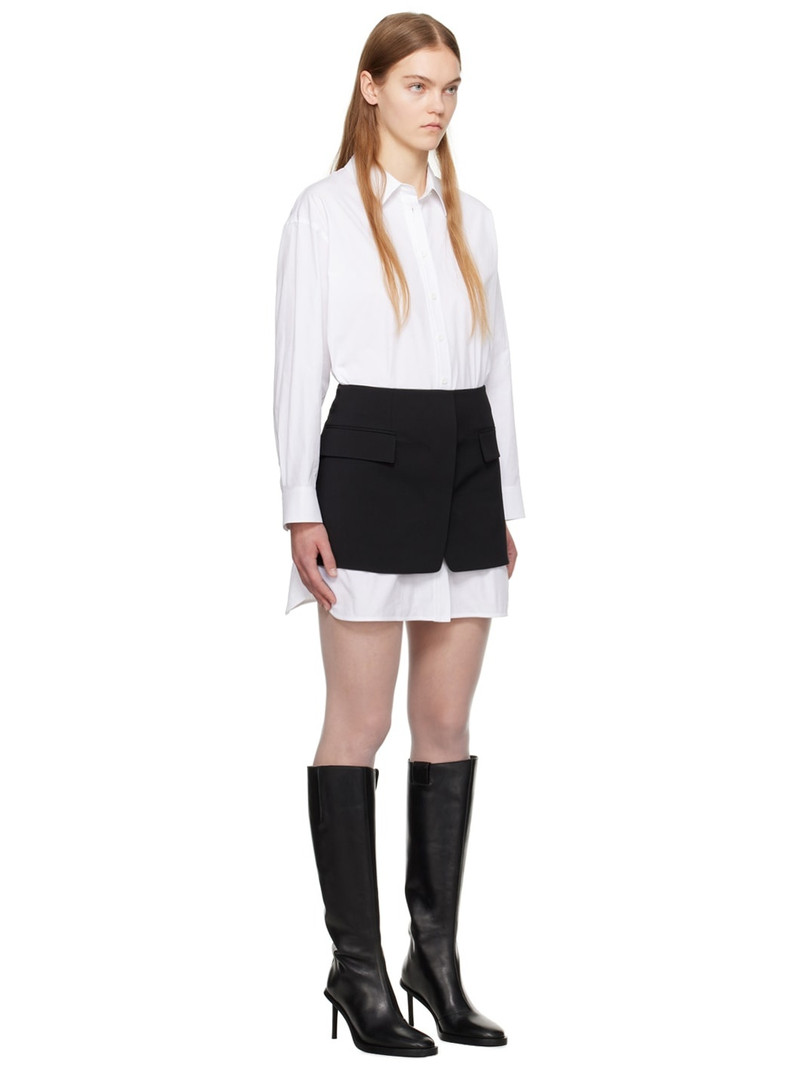 White Layered Minidress 2