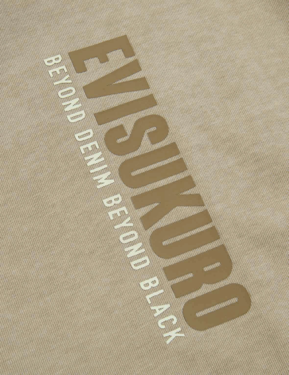 Metallic Stud Textured Logo Print T-shirt - 8