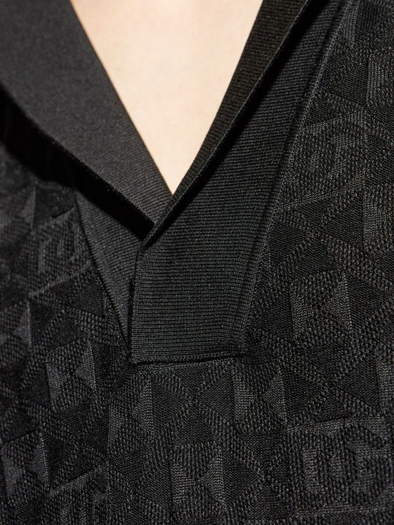DG-patterned polo top 5