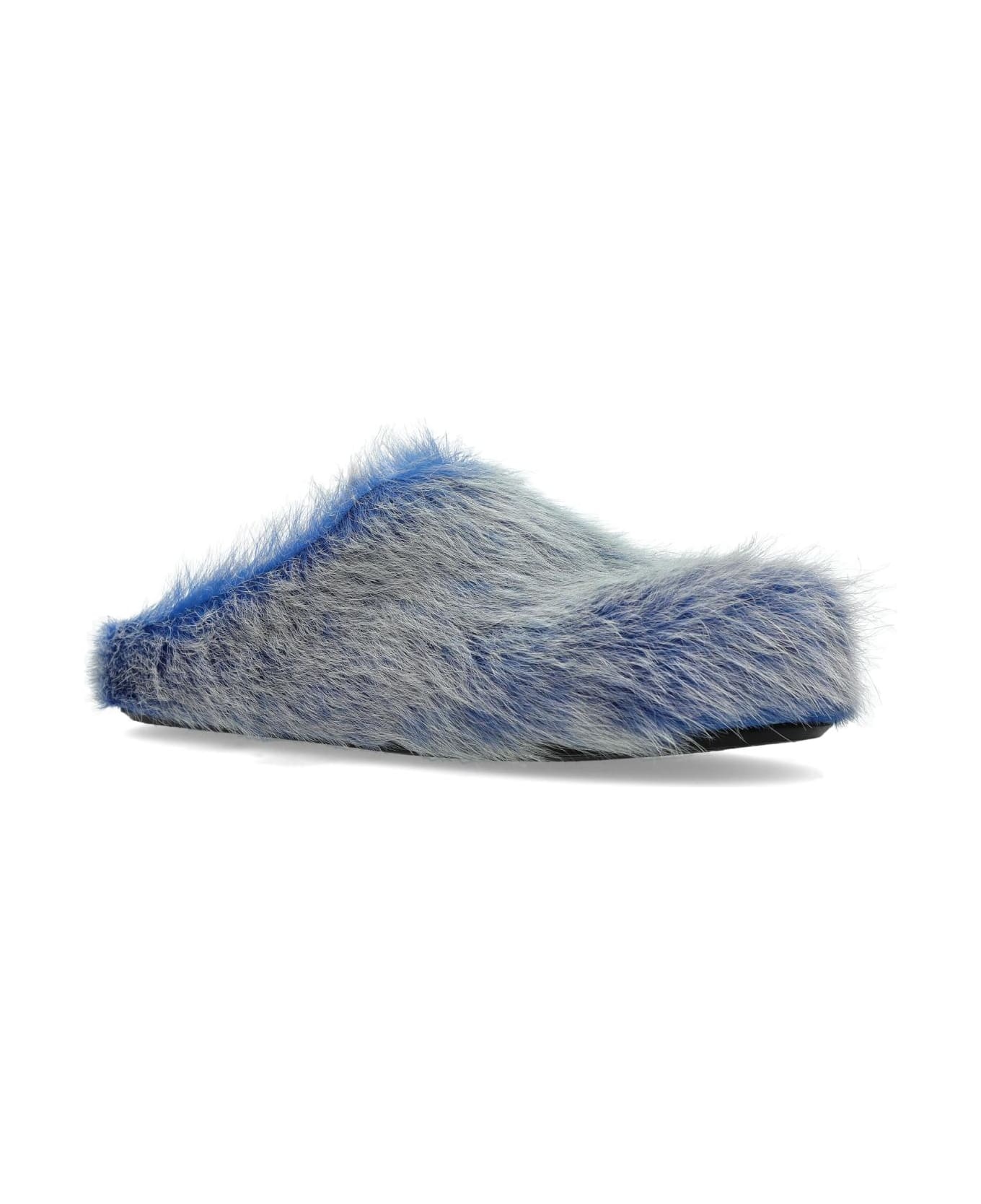 Marni Fur Slippers 'fussbett' - 2
