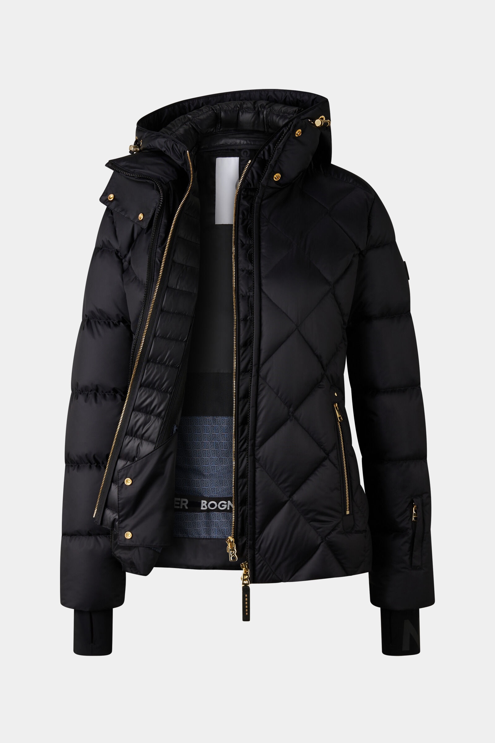 Carlie Down ski jacket in Black - 2