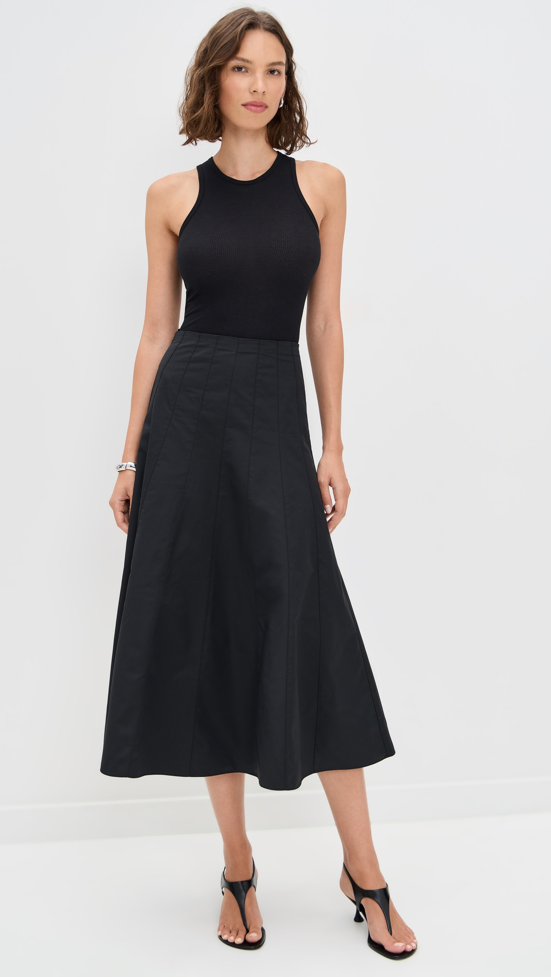 Heidi Skirt In Tech Cotton - 4