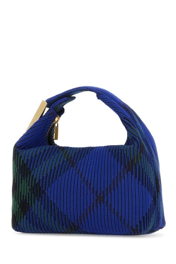 ハンドバッグ Burberry Embroidered Nylon Mini Peg Handbag Burberry Burberry Women Embroidered Nylon Mini Peg Handbag