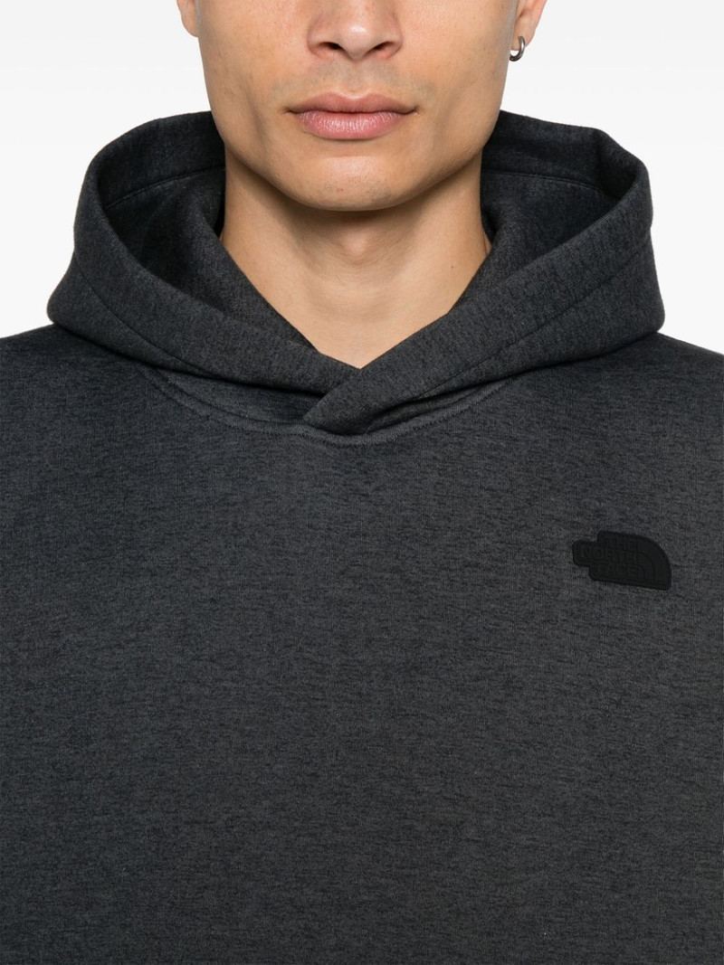 rubberised-logo hoodie 5