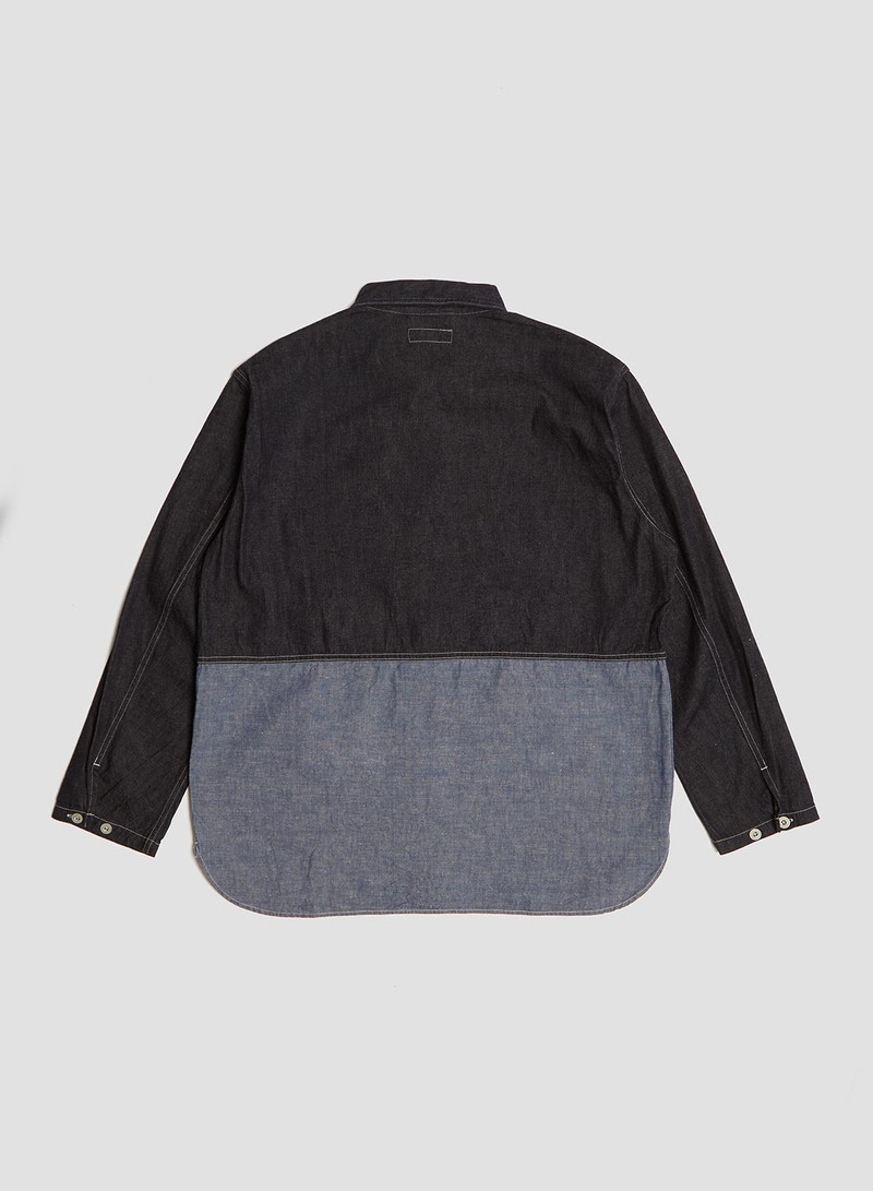 Utility Shirt Type 2 10oz Denim in Indigo 4