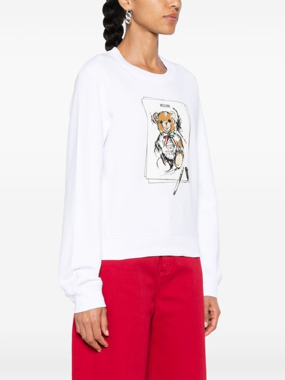 Teddy Bear-print sweatshirt - 3