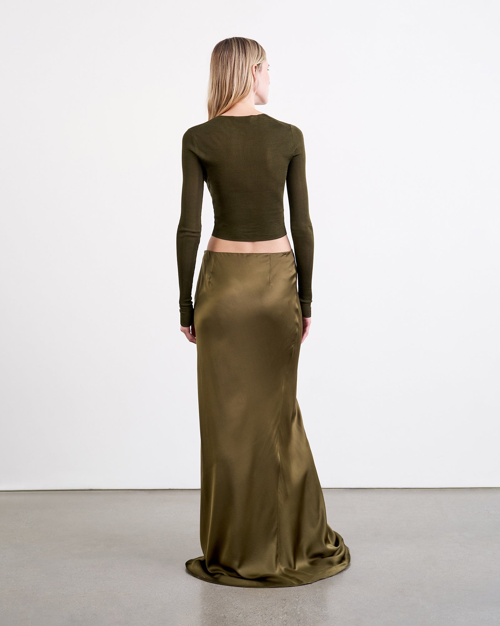 CLELIA SILK SKIRT - 4