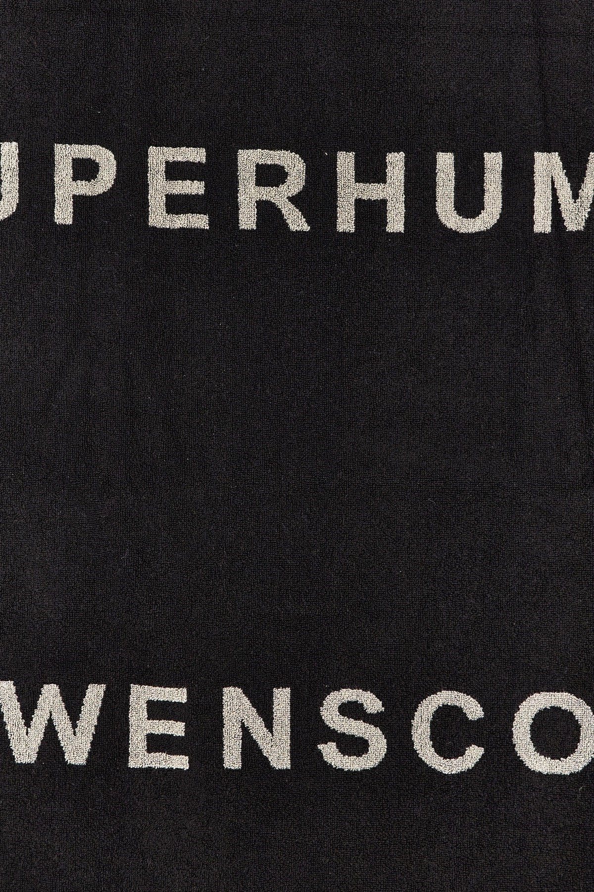 Rick Owens Men Beach Towel Written - 2