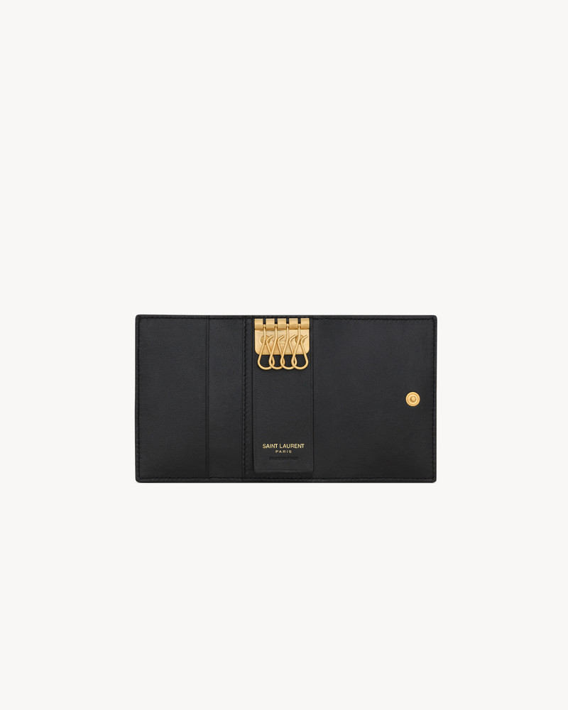 CASSANDRE MATELASSÉ SLIM KEY CASE IN QUILTED LAMBSKIN 4
