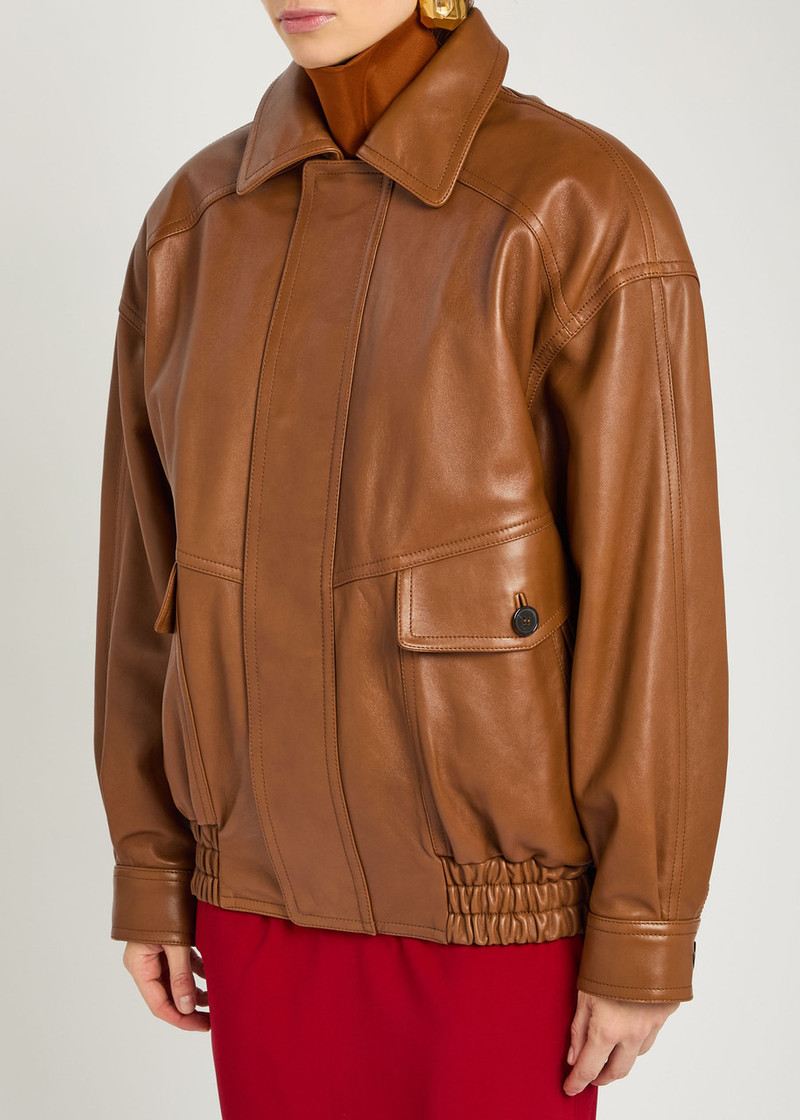 SAINT LAURENT Saint Laurent Leather Jacket outlook