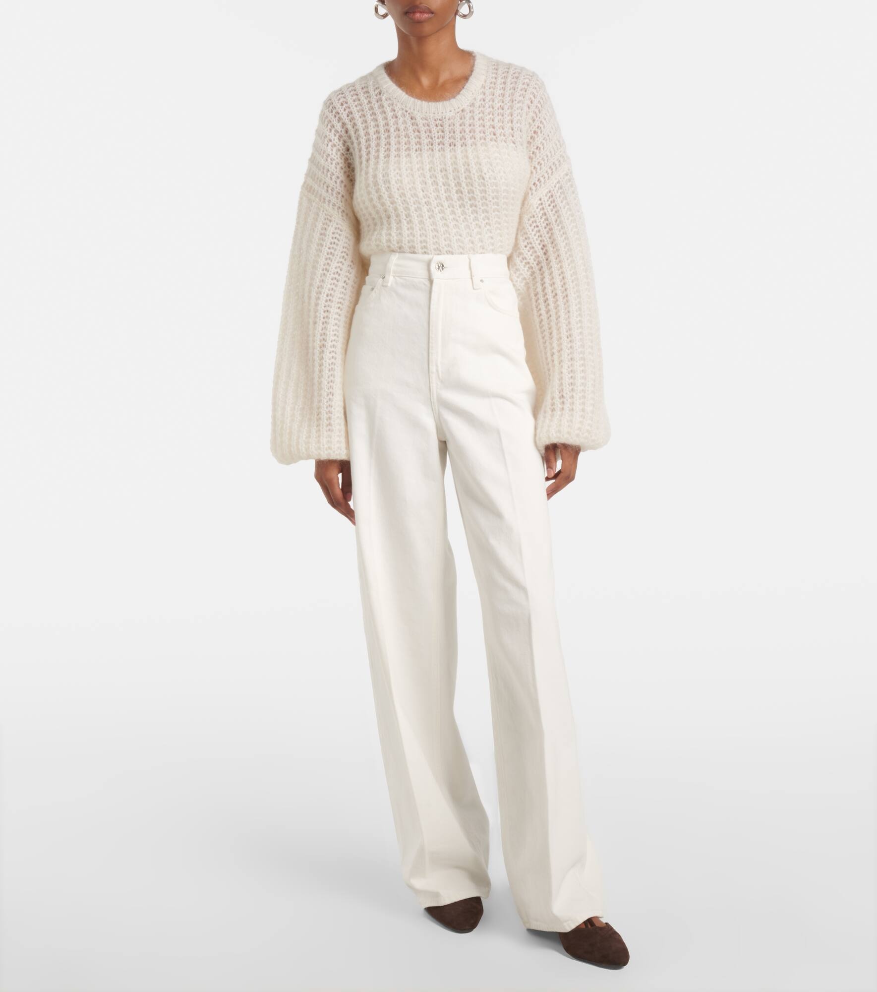 Mohair and wool-blend sweater - 7