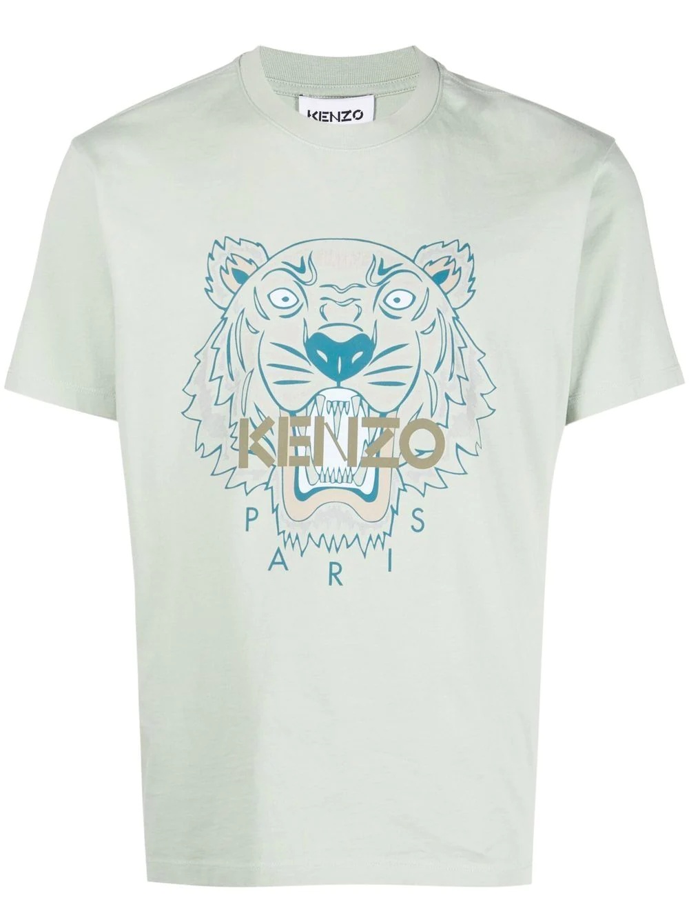 logo-print cotton T-shirt - 1