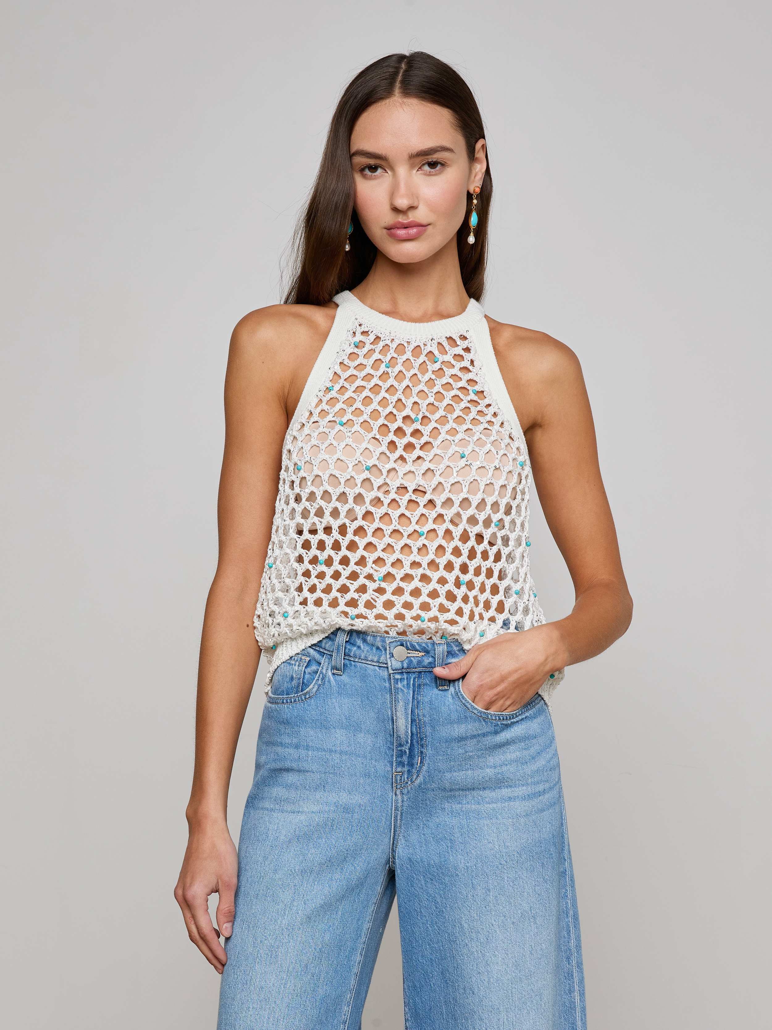 Parmida Embellished Tank - 2