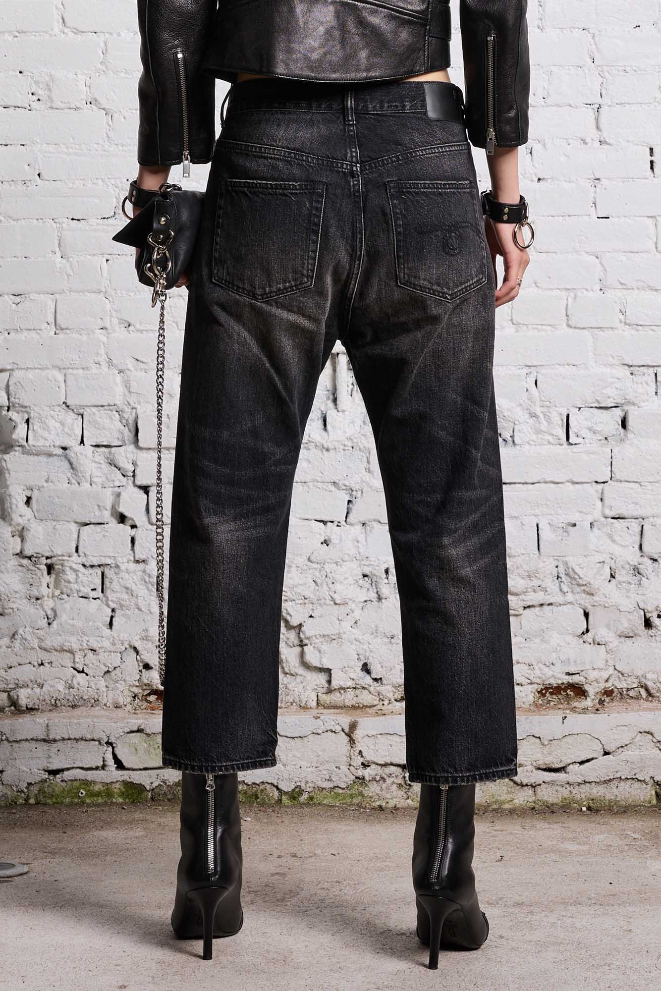 TAILORED DROP - ETON SELVEDGE BLACK - 8