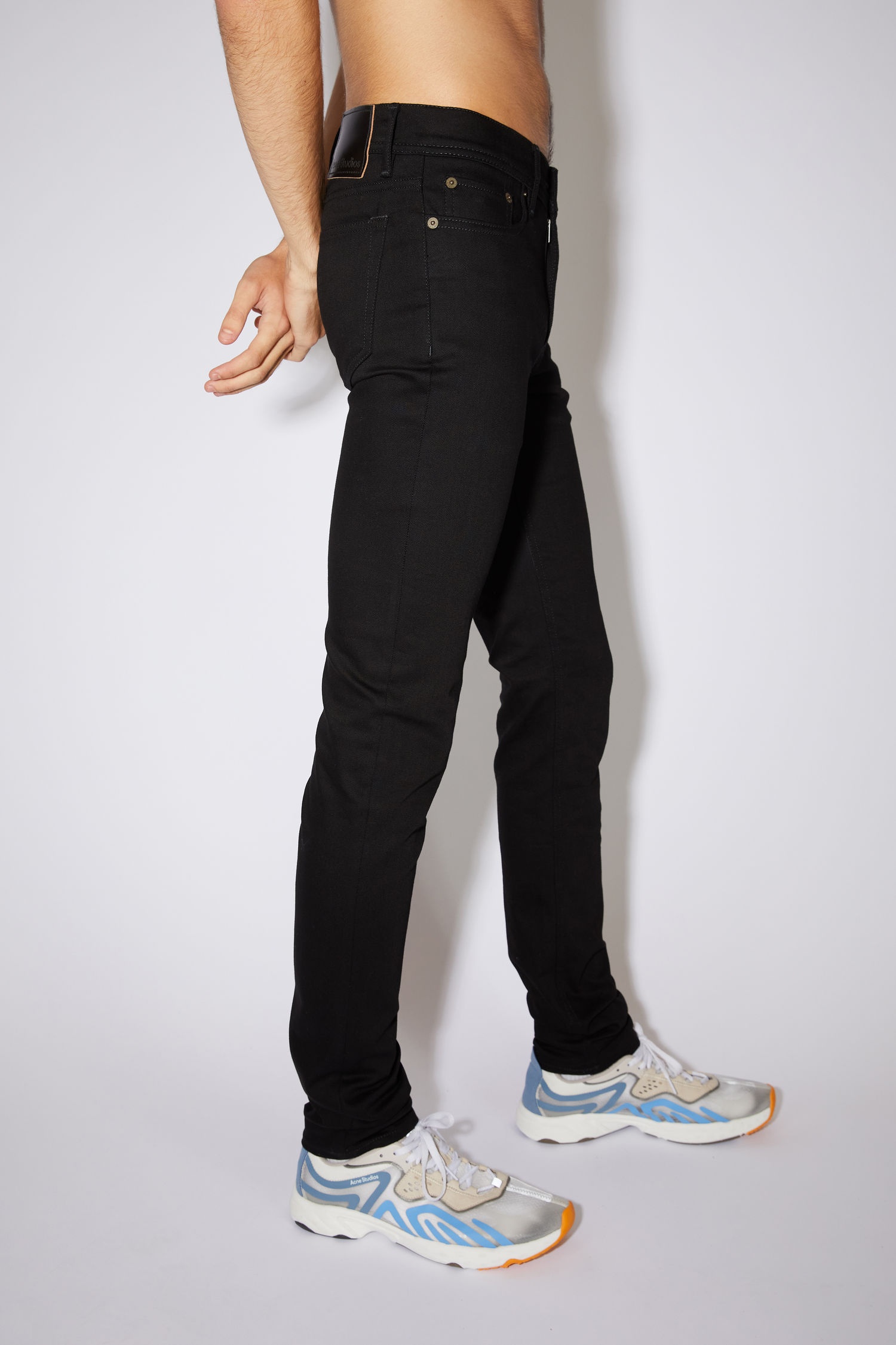 Skinny fit jeans - Stay black - 4