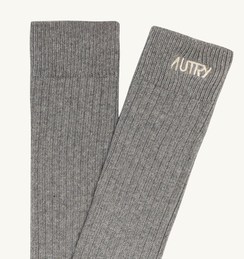AUTRY UNISEX RIBBED SOCKS WITH EMBROIDERED LOGO outlook
