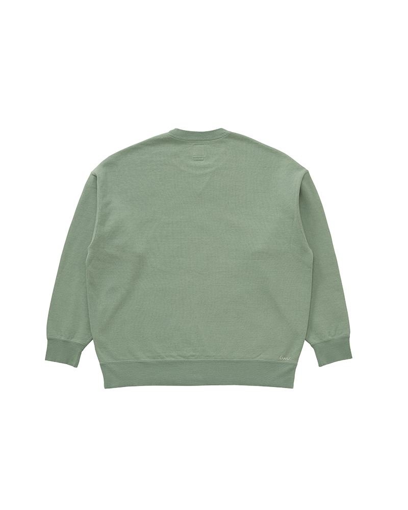 AMPLUS SWEAT L/S W LT.GREEN - 2